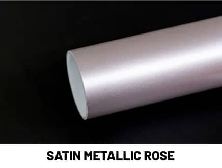 PURE Vehicle Film Satin Metallic Rose