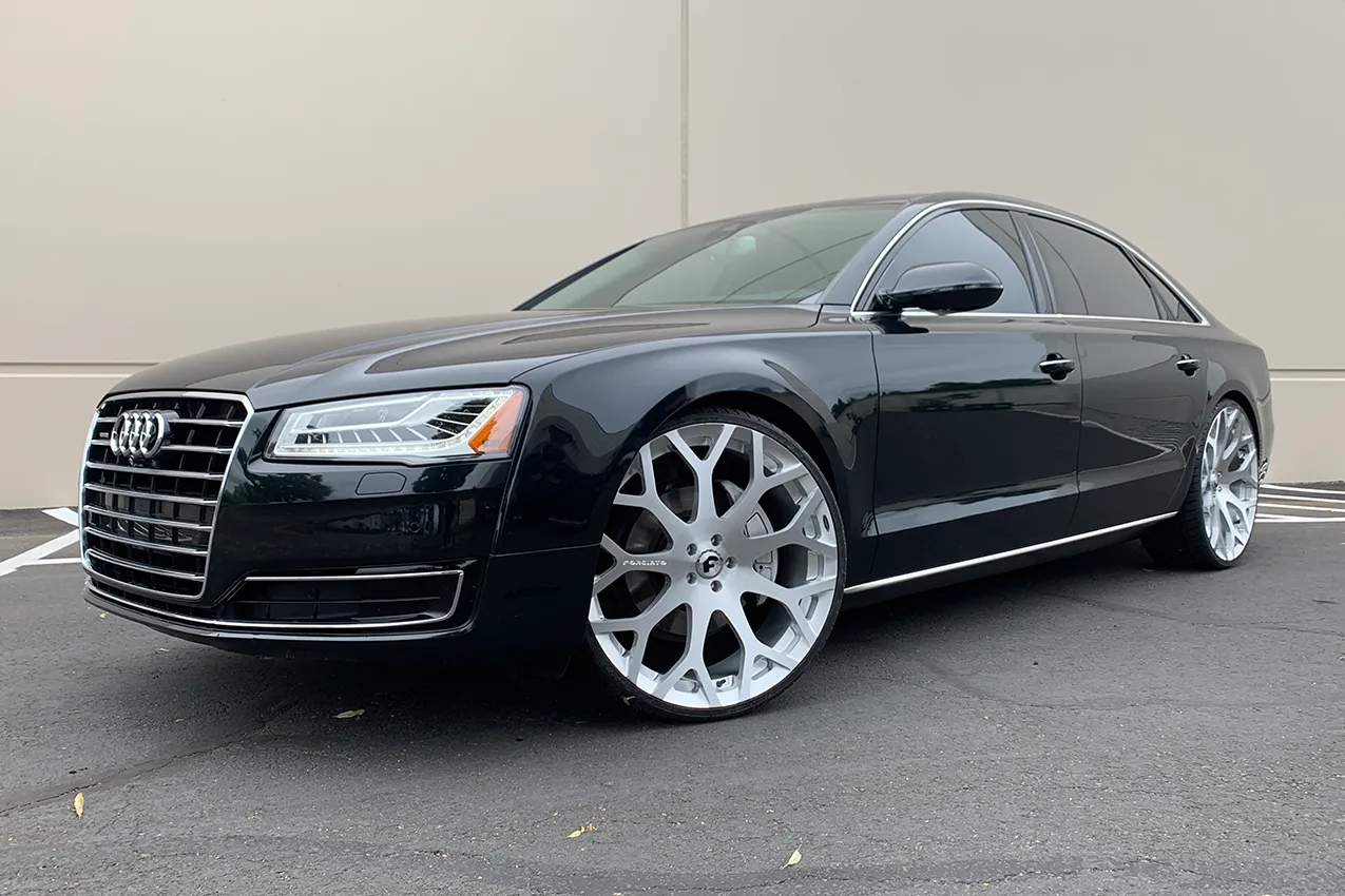 Audi A8 on Forgiato