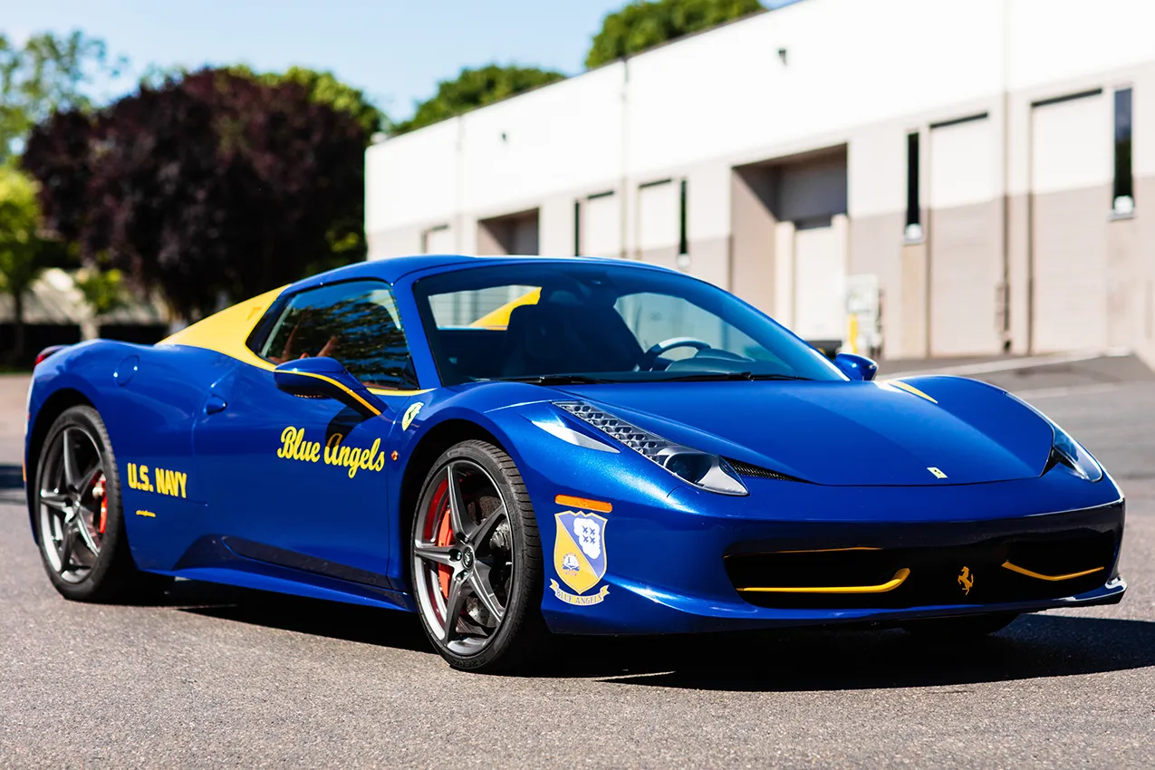 Blue Angels Ferrari x Maybach